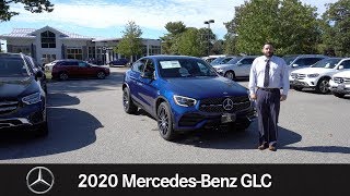 BRILLIANT BLUE METALLIC 2020 Mercedes-Benz GLC300 4MATIC® video tour with Mike