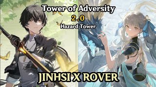 MONO SPECTRO! S0 JINHSI X ROVER SPECTRO DOUBLE DPS | TOA HAZARD TOWER | WUTHERING WAVES 2.0