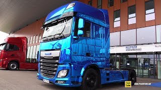 2020 DAF XF 530 EBB Truck Center Demo Truck - Exterior Interior Walkaround - 2019 Nufam Karlsruhe