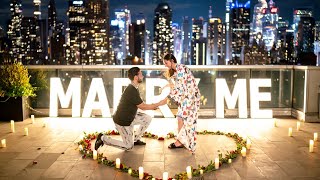 Penthouse Rooftop Proposal in New York City