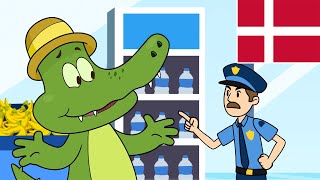 Der Kommer Arne Alligator (dansk)