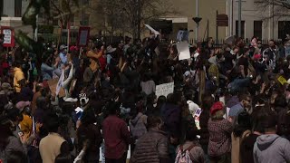 Protesters rally in Atlanta to #Stop Asian Hate