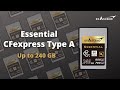 Essential CFexpress Type A Card for Sony a1 / a7S III / a7 IV / FX3 / FX6 #shorts