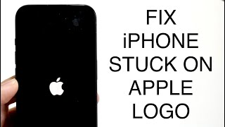 How To FIX iPhone Stuck On Apple Logo! (2023)