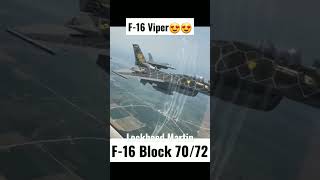 F-16 Viper Block 70/72 Lockheed Martin #warzone #f16 #f16fighter