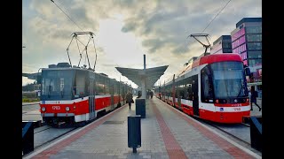 Brno - nová tramvajová trať ke kampusu se Škodou 45T