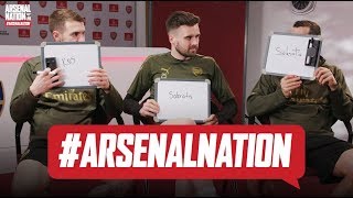 WHO IS THE SMARTEST AT ARSENAL? | Jenko, Rambo & Micki | Arsenal teammates