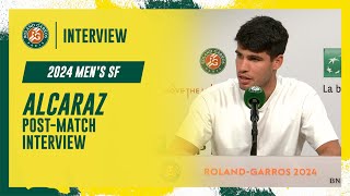 Alcaraz Semi-final post-match interview | Roland-Garros 2024