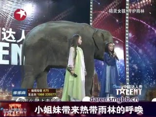 中國達人秀第三季 - 小姐妹带来热带雨林的呼唤 20111225