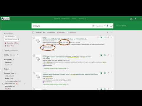 How To Find Sources With Onesearch Youtube