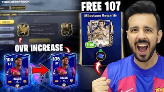 OMG ! FREE 107 ICON - UCL + THUNDER STRUCK LIVE OVR UPGRADE - FC MOBILE