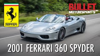 2002 Ferrari 360 Spyder | Review Series | [4K] | Gated Goodness