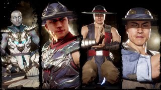 Kung Lao - Intros \u0026 Victories - All Main Color Skins - Mortal Kombat 11