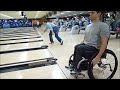 adaptive sports bowling wheelchair user paraplegic