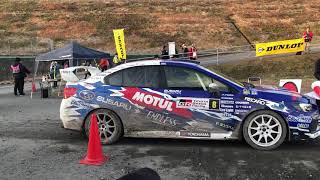 全日本ラリーWRXSTIのスタートのミスファイアリングシステムがすごい