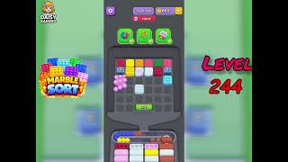 Marble Sort Level 244 Walkthrough