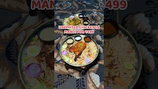 *UNLIMITED CHICKEN IN MANDI* | Nom Nom Foodie | Qissa Mandi, Madhapur | Unlimited Mandi in Hyderabad