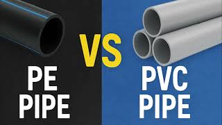 PE vs PVC Pipes - Which One Should You Use? | JINQUAN