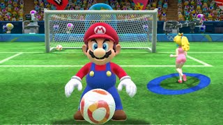 Mario & Sonic Rio 2016 Olympic Games Football Mario, Peach, Toad, Sonic