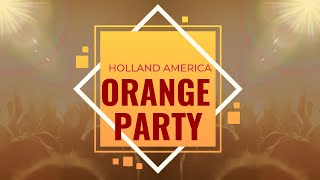 I Attended the Epic Holland America Orange Party! | Find Out What the Orange Party Actually Is!