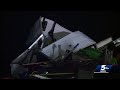 Overnight storms cause heavy damage in central Oklahoma