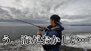 日本１魚が釣れる河口で海に異常事態発生！