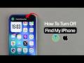 How to Turn Off Find My on Your iPhone?
