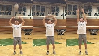 Timing + Hand Sensitivity - How to SET a Volleyball Tutorial (part 2/5)