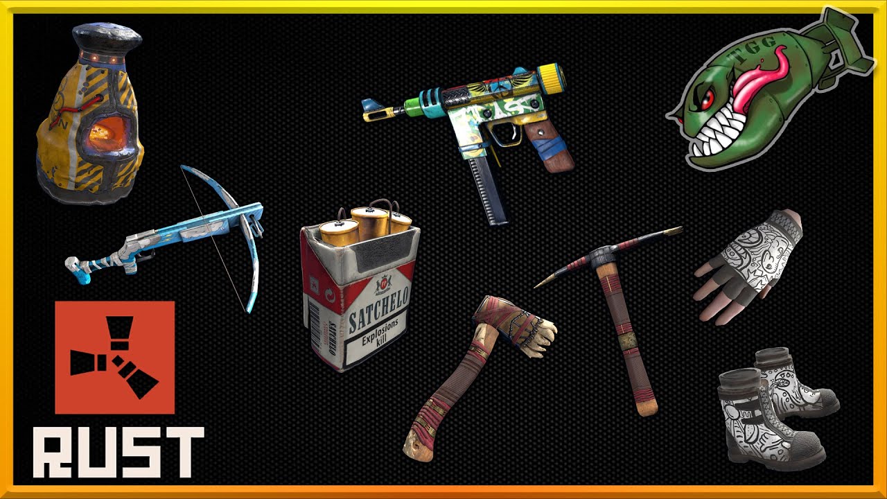Rust Skins Bio Integrity Furnace Peacemaker Smg Satchelo Toothed