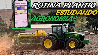 CURSANDO AGRONOMIA E PLANTANDO SOJA 24/25 🙏🏼🌱🤠!!! EP 347