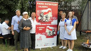 Piknik Historyczny - Zalasowa - 4.08.2024 r. - Zakończenie.