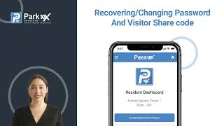 Pass10X Resident Recovering Lost Passwords, Visitor Share Code and Password changes