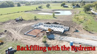 Using The Hydrema 912DS To Do More Backfilling