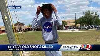 'Nobody should have to bury their son': 14-year-old shot, killed in Marion County