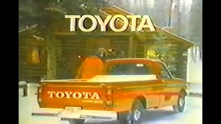 1978 Toyota Long Bed Pickup Commercial