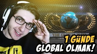 1 GÜNDE CS:GO’DA GLOBAL OLMAK!