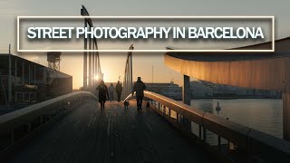 POV Sunrise Street Photography Barcelona. Sony a6500 + SIGMA 30mm 1.4. The Old Port.