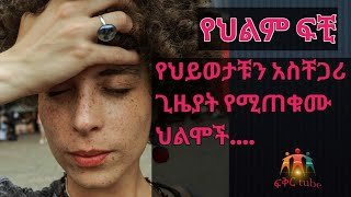 የህልም ፍቺ - የህይወታቹን አስቸጋሪ ጊዜያት የሚጠቁሙ ህልሞች እና ፋቺያቸው #ethiopia #የህልም #ebs #seyfuonebs #abelbirhanu