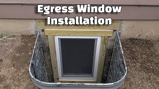 Egress Window Installation Tutorial - How To Home Improvement