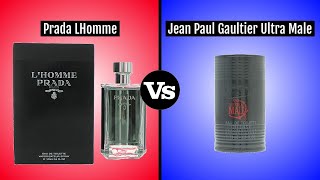 Prada LHomme vs Jean Paul Gaultier Ultra Male