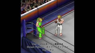 Ken Combo A Street Fighter Ken Fire Pro Wrestling ケン連続技Ａ ストリートファイター ケン ファイヤープロレスリング