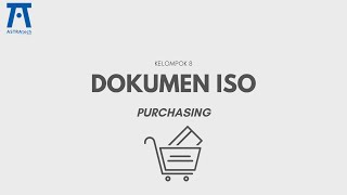 Dokumen ISO 9001:2015 Level 2,3 dan 4 (Purchasing)