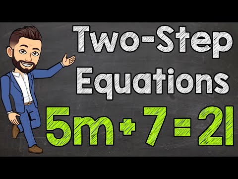 What is a two step equation?
