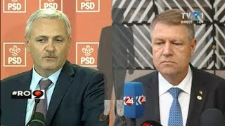 Iohannis şi Dragnea - criterii pentru funcţia de prim-ministru