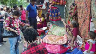 'Hidden' Gujarati Market in Janpath, Delhi