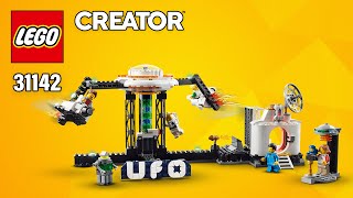 LEGO Carousel (31142) from Creator Space Roller Coaster | Step-by-Step Instructions @TopBrickBuilder