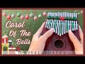 [CC-TABS] Carol of the Bells - Mykola Leontovych | TUTORIAL kalimba cover 17 keys