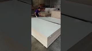 Warm white Melamine paper faced plywood