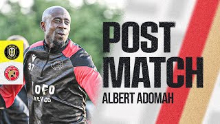 Post-match: Albert Adomah delighted to score in win over Harrogate Town