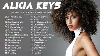 Alicia Keys Best Songs Playlist || Alicia Keys Greatest Hits 2023